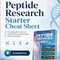 Peptide Research Starter Cheat Sheet